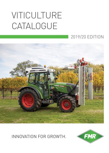 FMR Viticulture Catalogue 2019