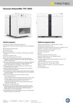 Desiccant dehumidifier TTR 13500