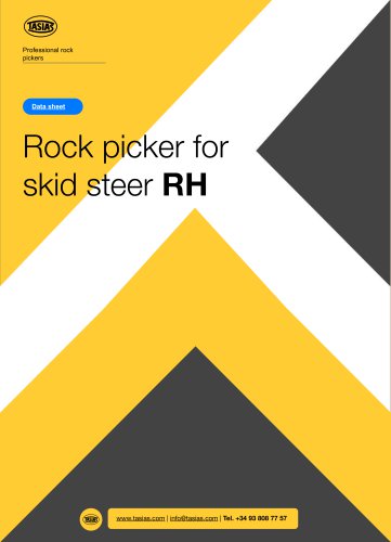 Rock picker for skid steer RH