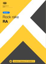 Rock rake RA