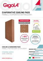 EVAPORATIVE COOLING PAD STARCOOL - COOLING & DARKENING (patented) ENG_ITA