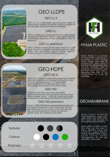 Geomembrane Flyer