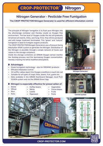 CROP-PROTECTOR Nitrogen Generator - pesticide free fumigation