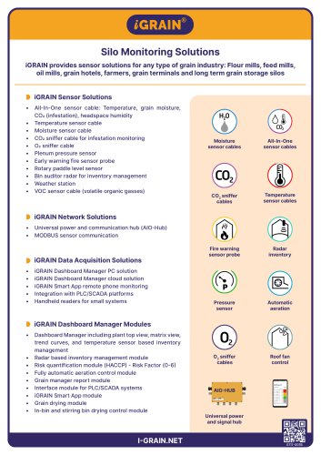 Silo monitoring systems