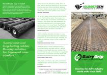 DairyGrip - Durable rubber flooring