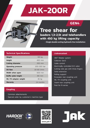 JAK-200R GEN4 for WL-TH