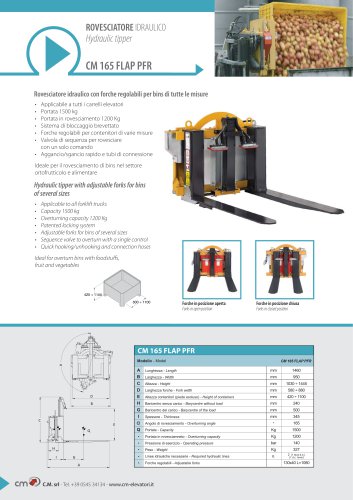 CM 165 FLAP PFR