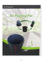 PE Air Pruning Pots/Container for plant tree