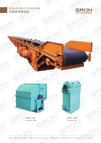 Roller belt conveyor