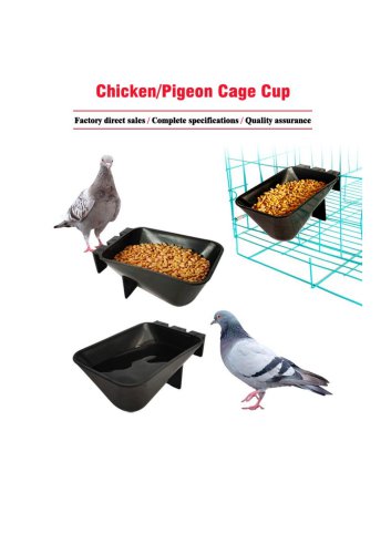 0.15L Hanging Cage Cup for Bird Pigeon Poultry