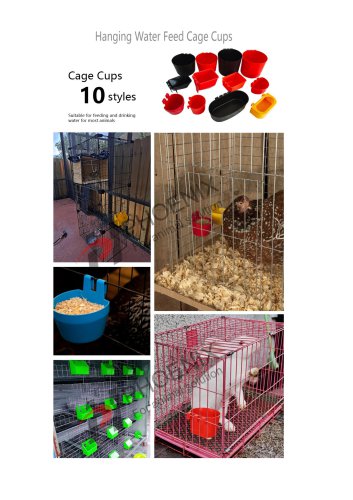 Animal Cage Cups