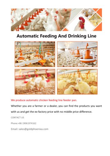 Automatic Chicken Feeding Pan