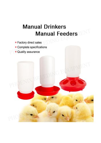 Chick 1L Water Bottle 1kg Feeder Bucket