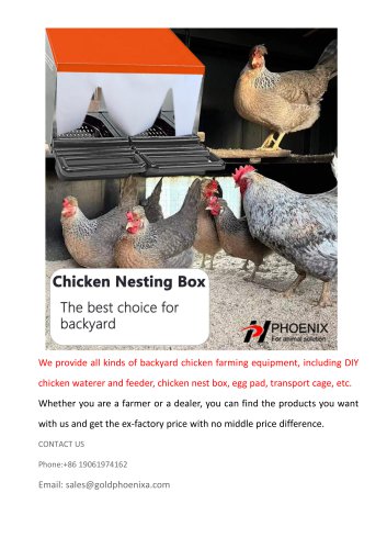 Chicken Nesting Box