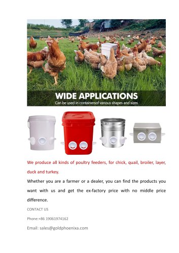 DIY Poultry Feeder Port