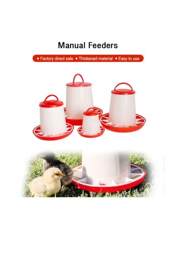 Manual Chicken Feeder Bucket