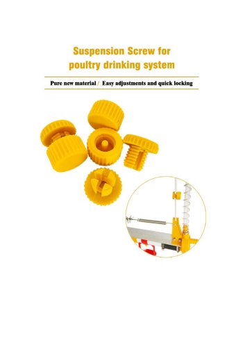 Nylon Rope Buckle for chicken water line
