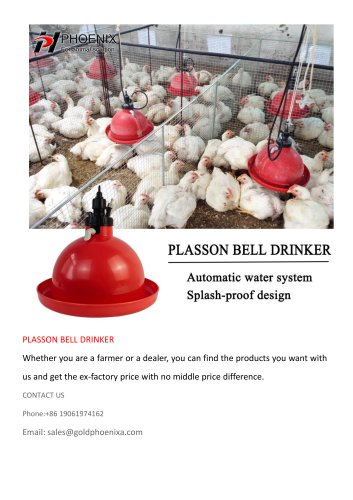 Plasson Bell Drinker