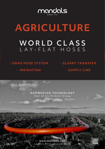 Agriculture brochure