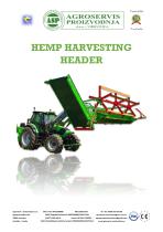 HeKo Hemp harvester