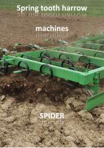 SPIDER spring tooth harrow machine