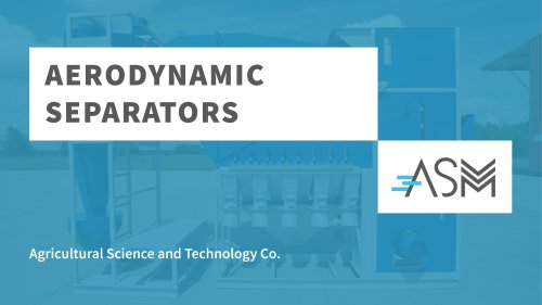 AERODYNAMIC SEPARATORS