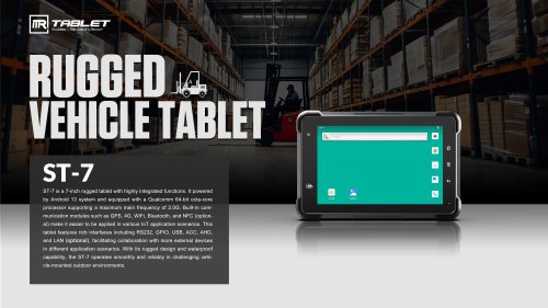 3Rtablet 7'' Rugged Tablet ST-7