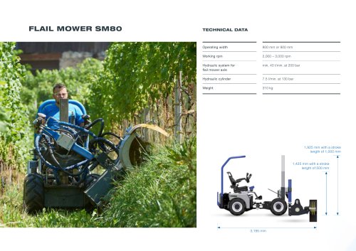 FLAIL MOWER SM80