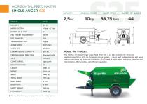 Horizontal Feed Mixer S25