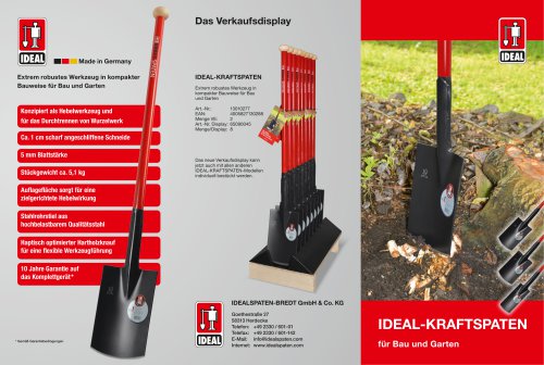 IDEAL-KRAFTSPATEN