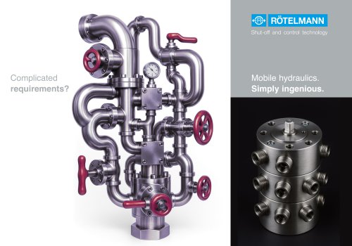 Mobile hydraulics. Simply ingenious.