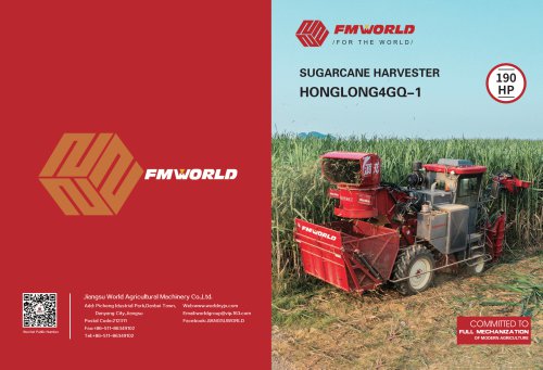 FMWORLD Sugarcane Harvester