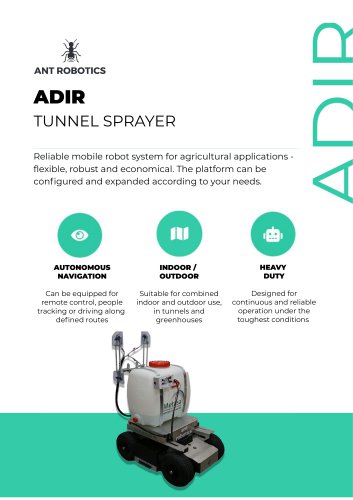 ADIR TUNNEL SPRAYER