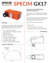 Specim GX17 Data Sheet