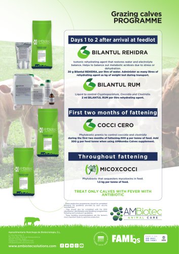 Balance Programme &middot; Feeder calves