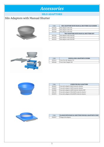 SILO ADAPTORS 
