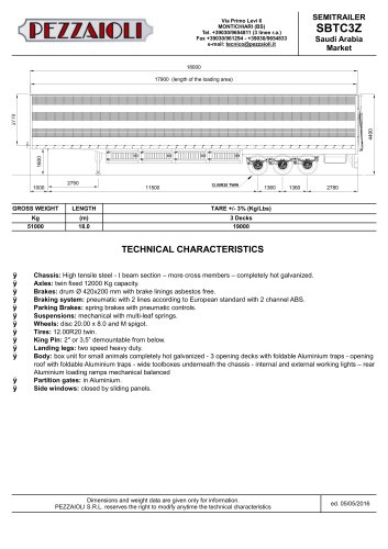 SEMITRAILER SBTC3Z Saudi Arabia Market