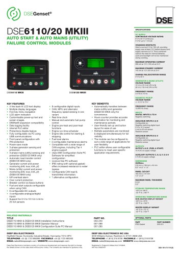 DSE6110 MKIII