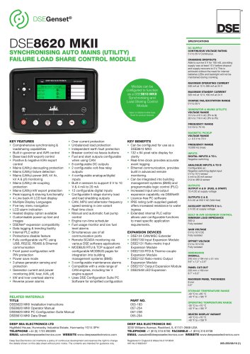 DSE8620 MKII