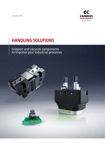 Grippers and vacuum components to improve your industrial processes