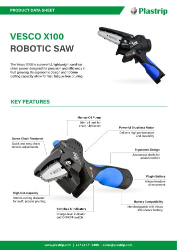 Vesco X100 Robotic Saw