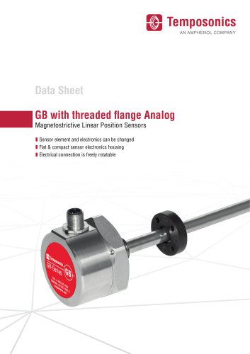 GB with threaded flange Analo